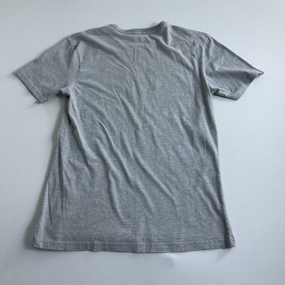 Fox Racing T Shirt Men Medium Gray Short Sleeve Graphic Logo Cotton Premium ￼Fit - Picture 3 of 9